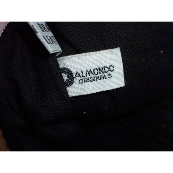 Vintage Almondo Originals Dusty Pink Leather Shoulder Handbag Purse - Picture 4 of 6